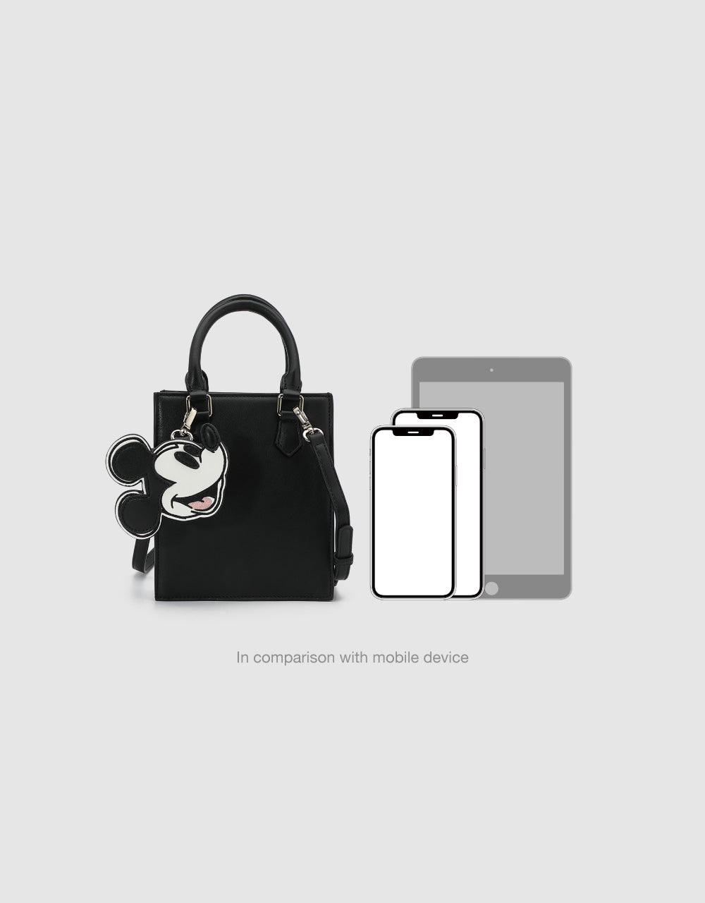Shoulder Bag With Mickey Decor