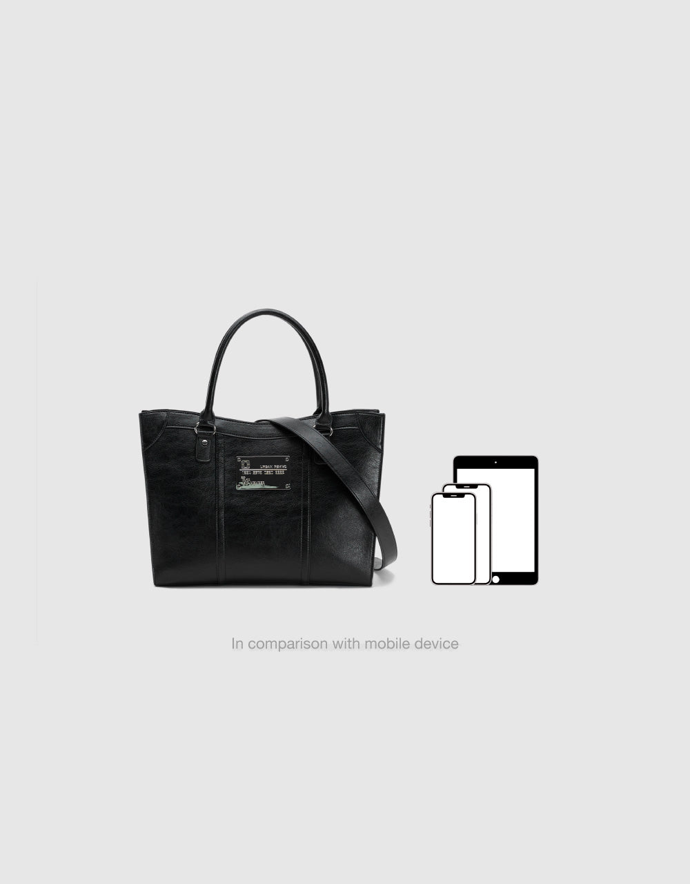 Textured Tote Bag