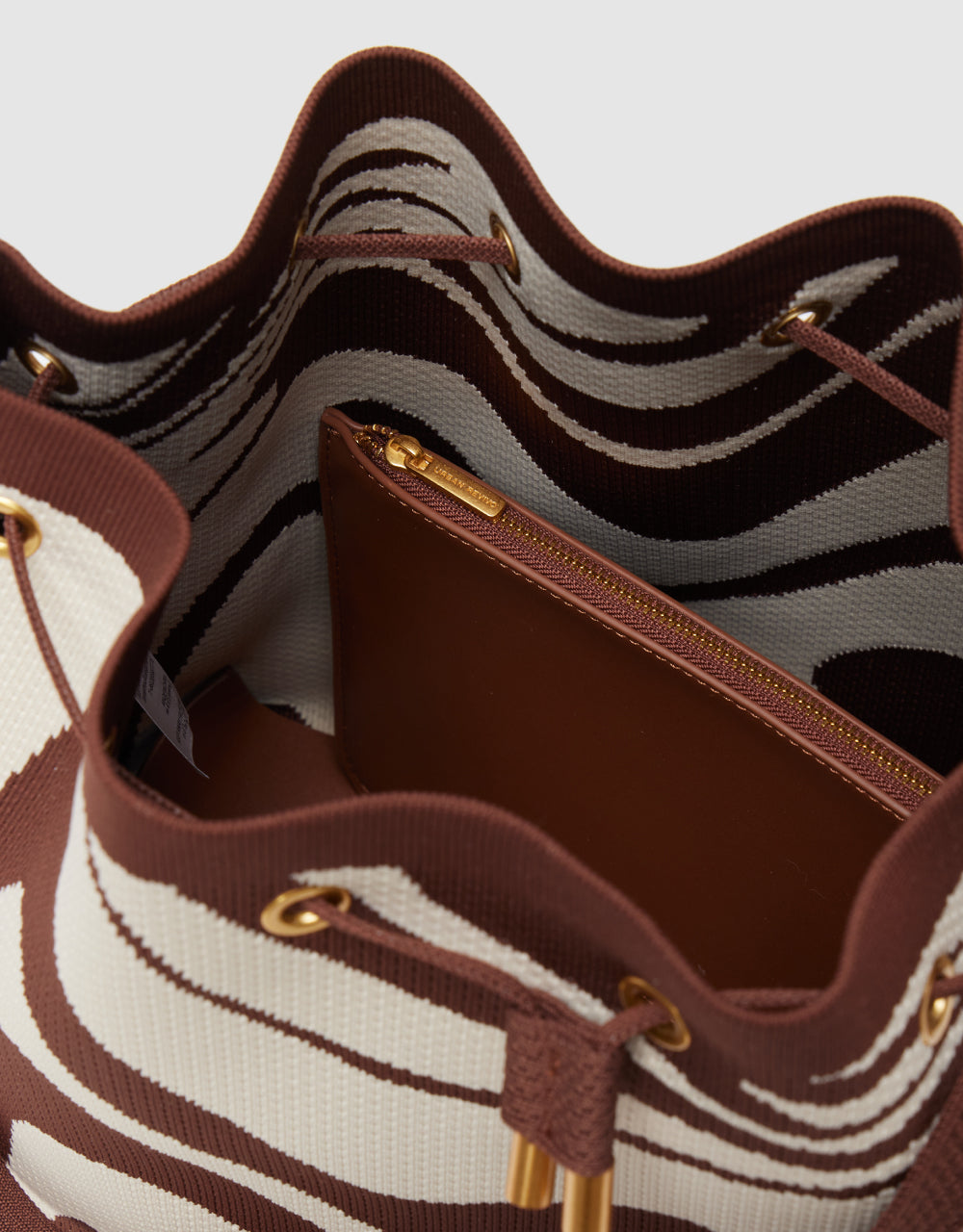 Bucket Bag With Pouch