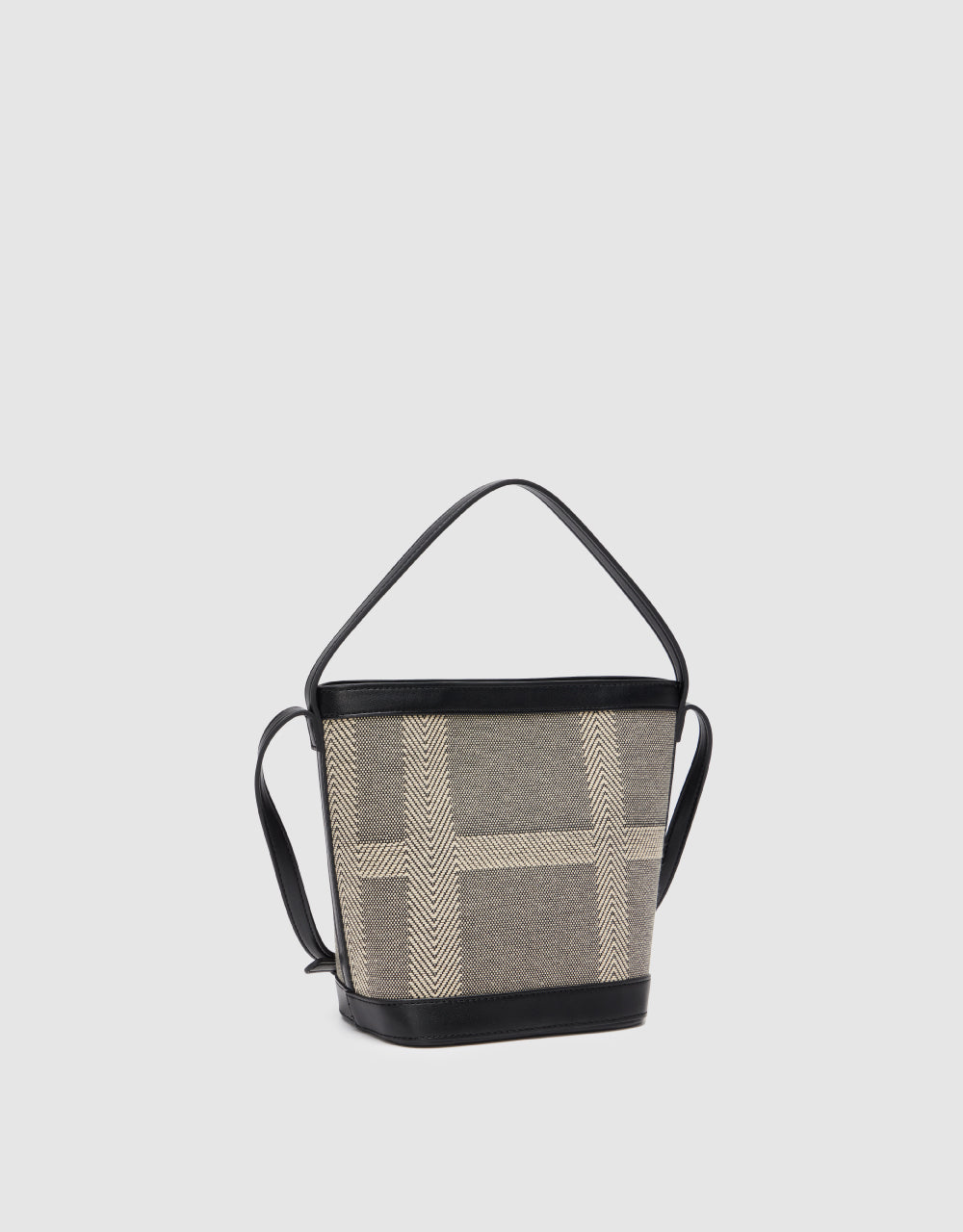 Textured Woven Shoulder Bag