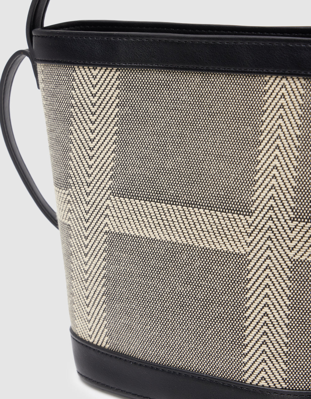 Textured Woven Shoulder Bag