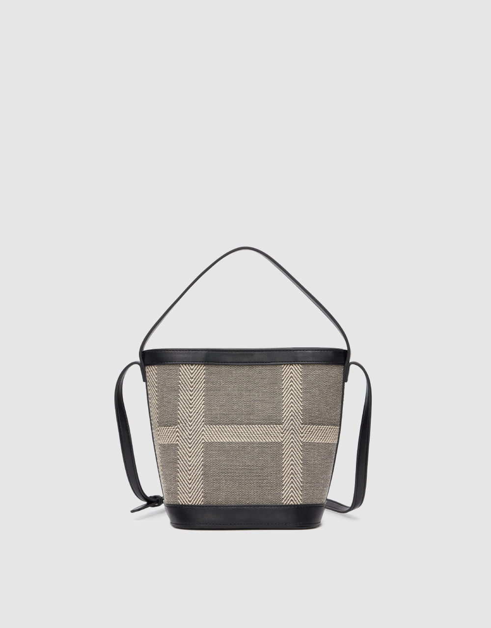 Textured Woven Shoulder Bag
