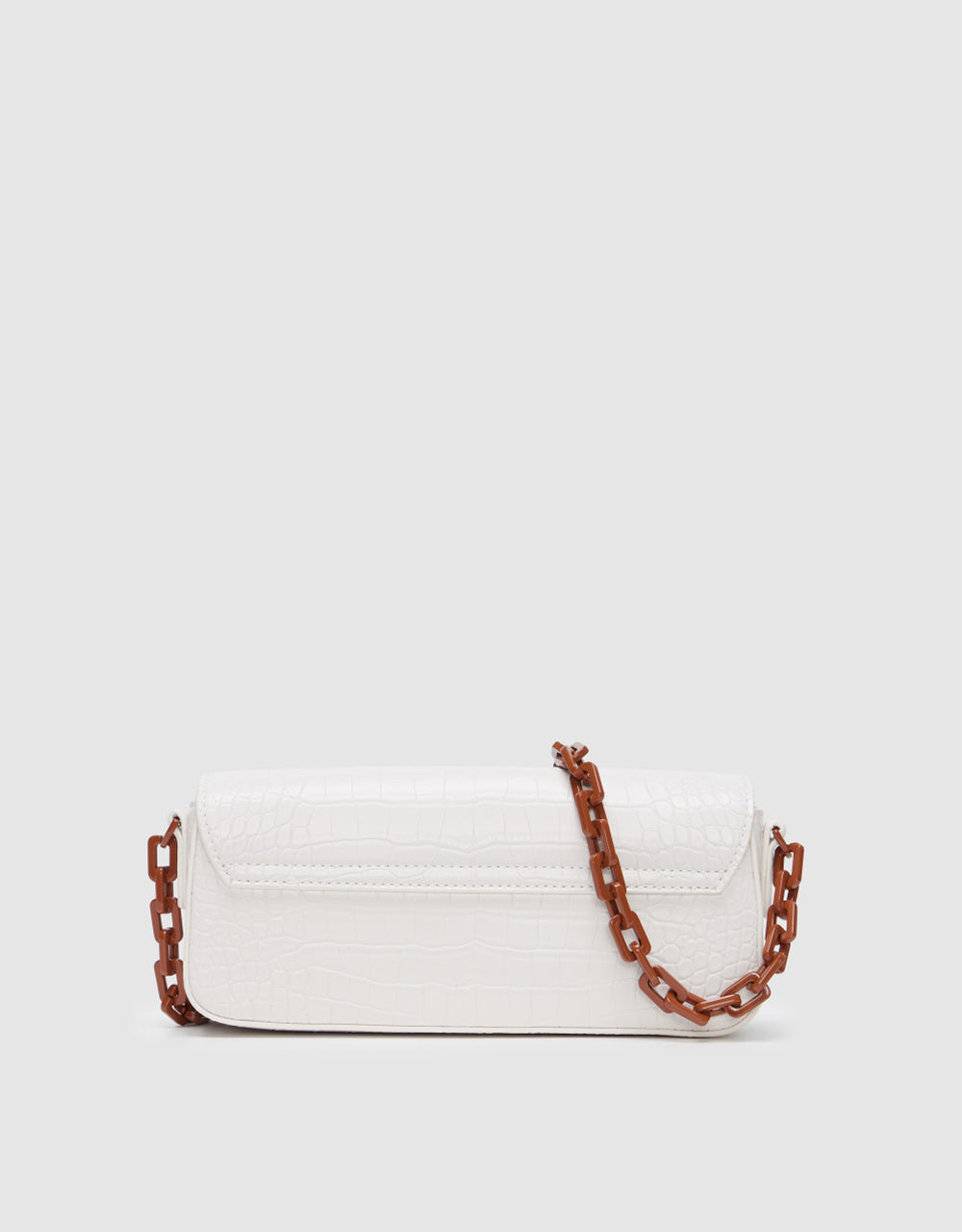 Croc Embossed Crossbody Bag