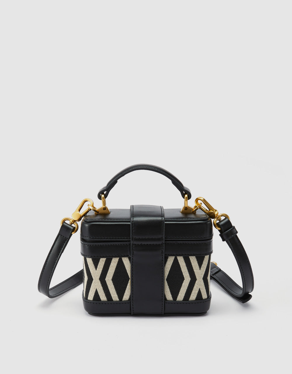 Buckle Front Box Bag