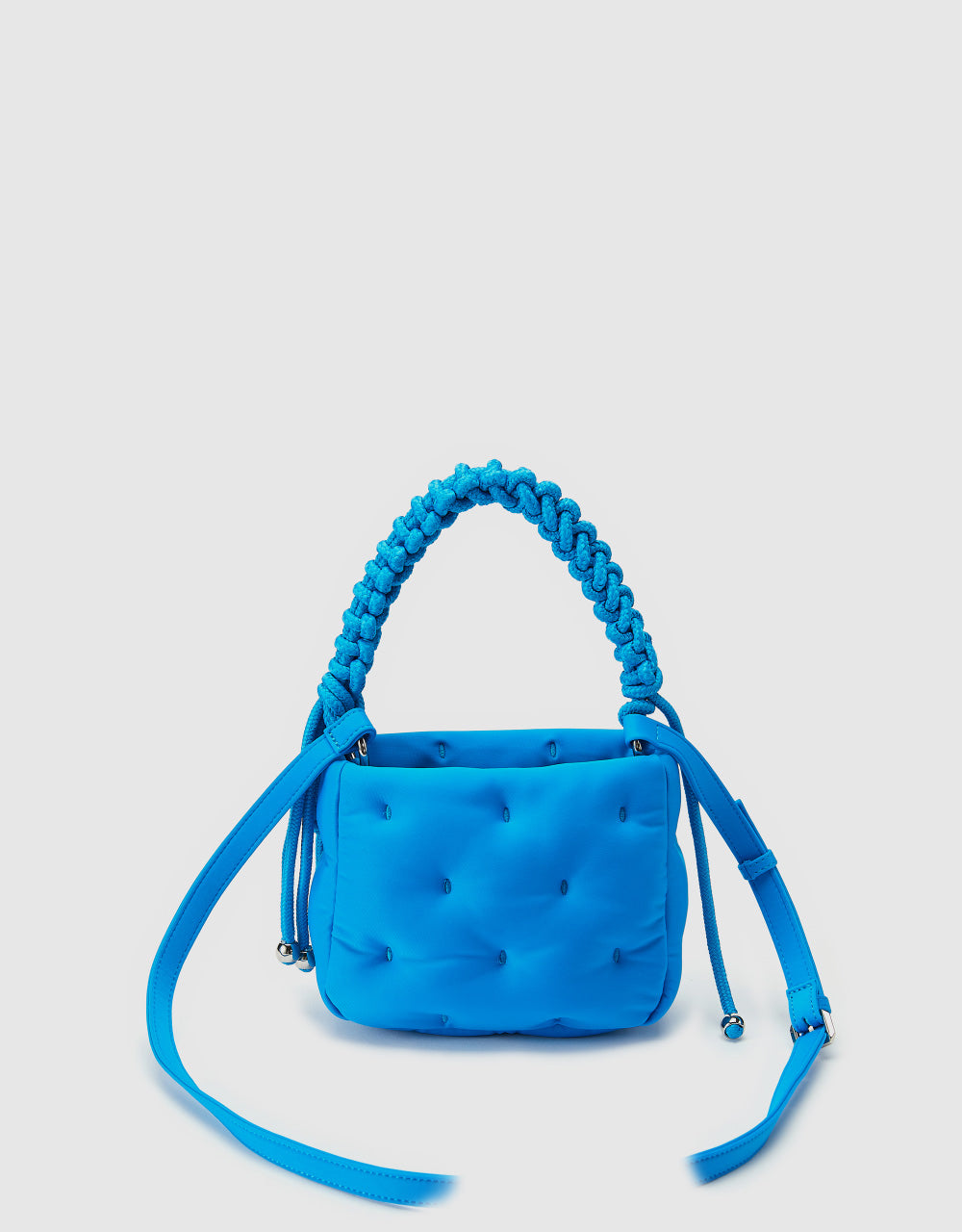 Puffer Bag With Rope Handle
