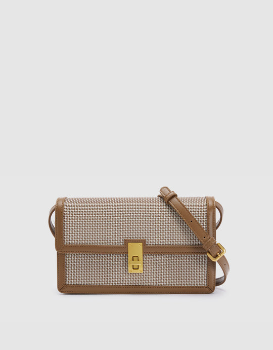 Braided Crossbody Bag