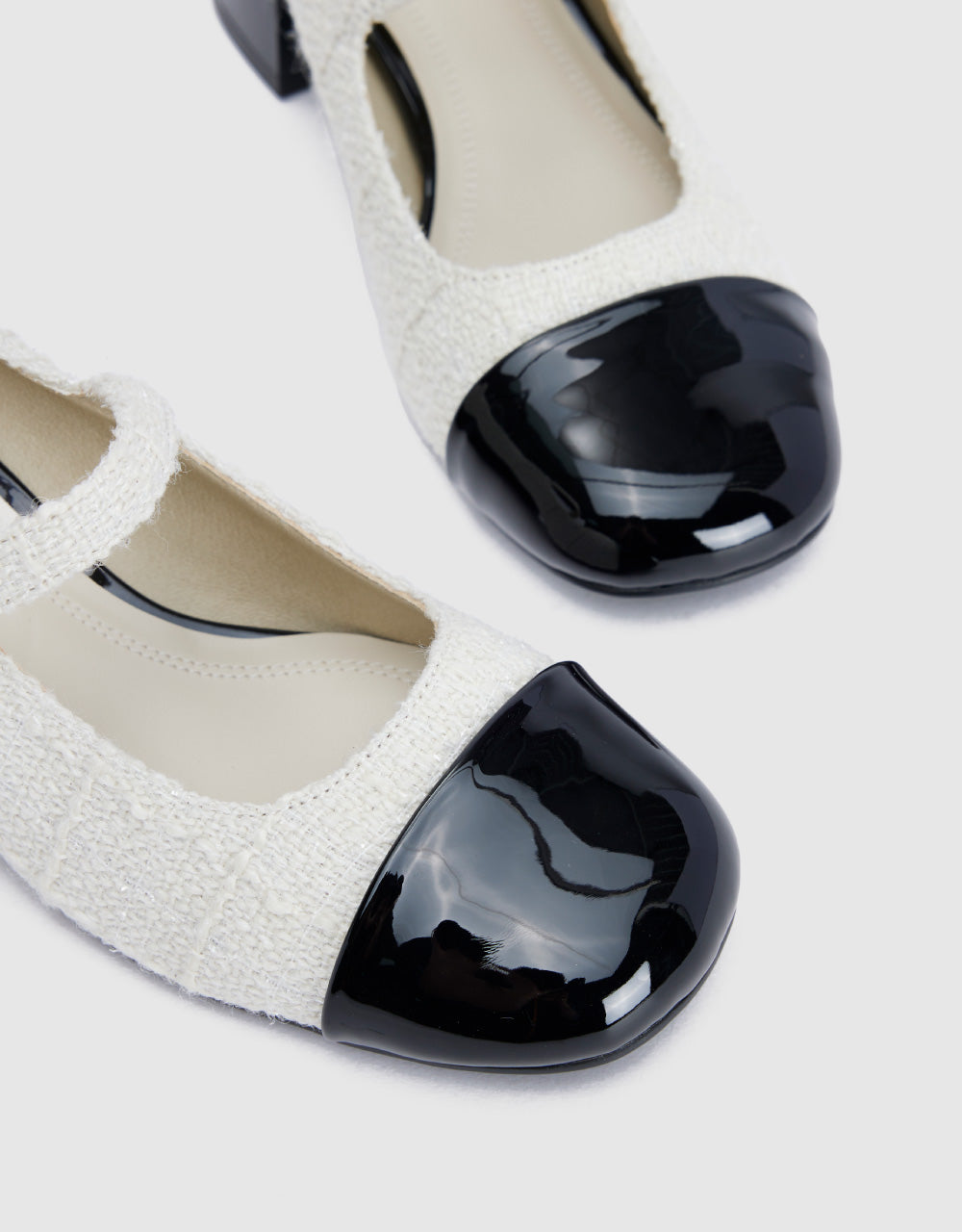 Heeled Ballet Flats