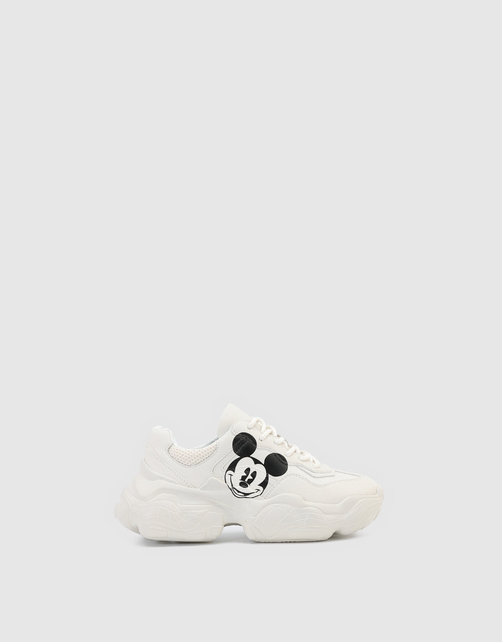 Mickey Mouse Print Sneakers
