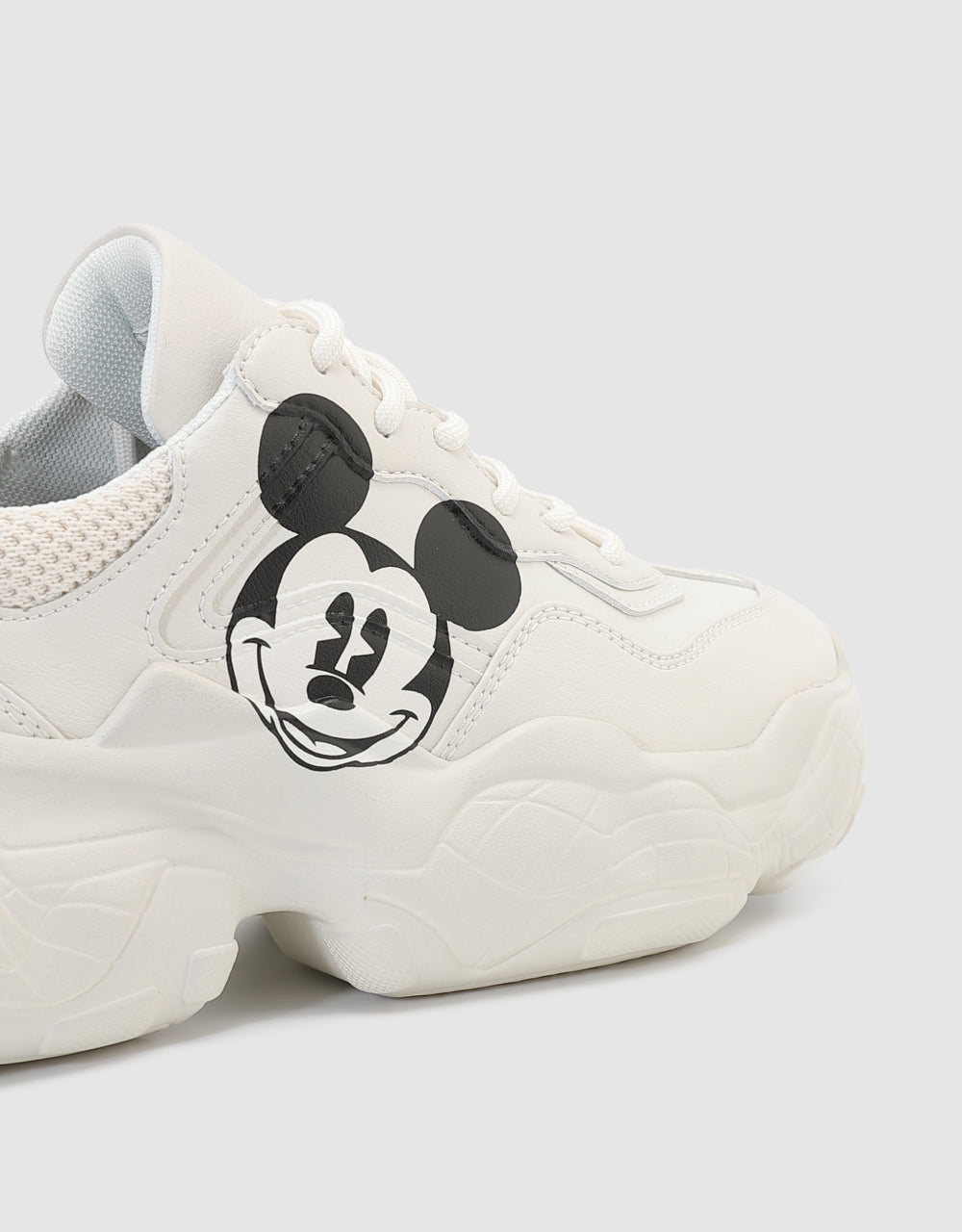 Mickey Mouse Print Sneakers