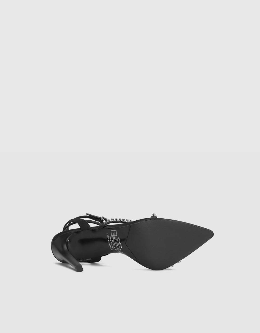 Faux Dimonds Décor Stiletto Heeled Sandals