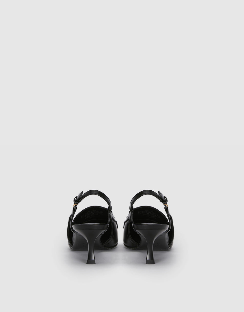 Pointed Toe Kitten Heeled Slingbacks