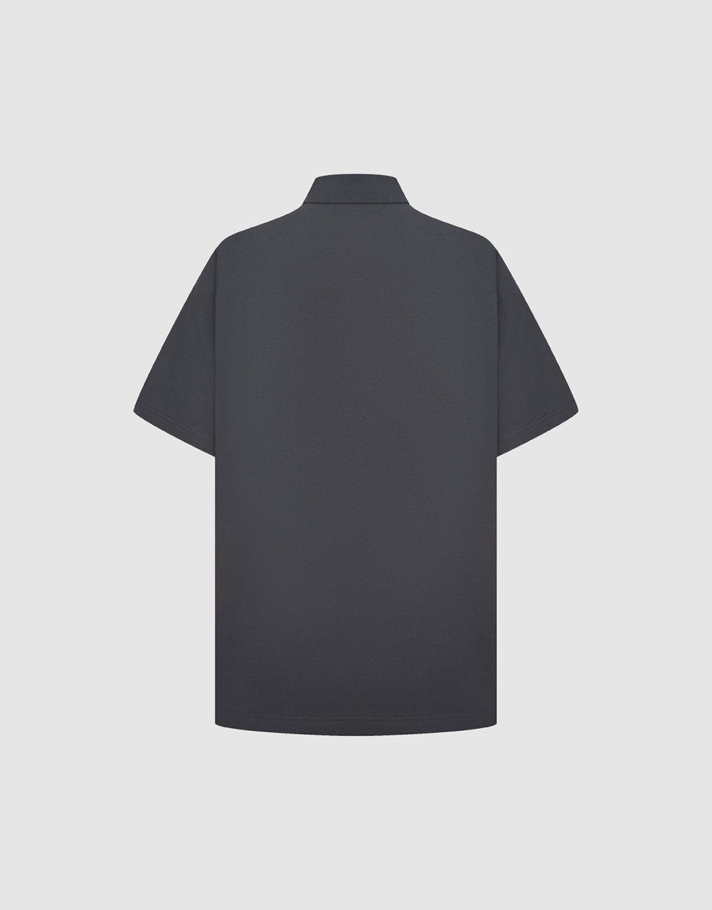 Drop Shoulder Polo Shirt