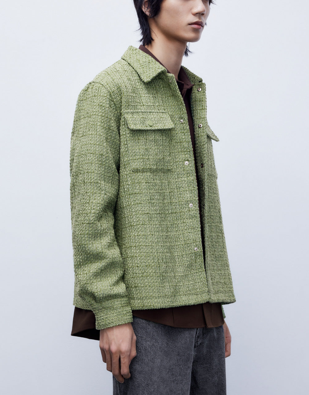 Wool Double Pockets Jacket