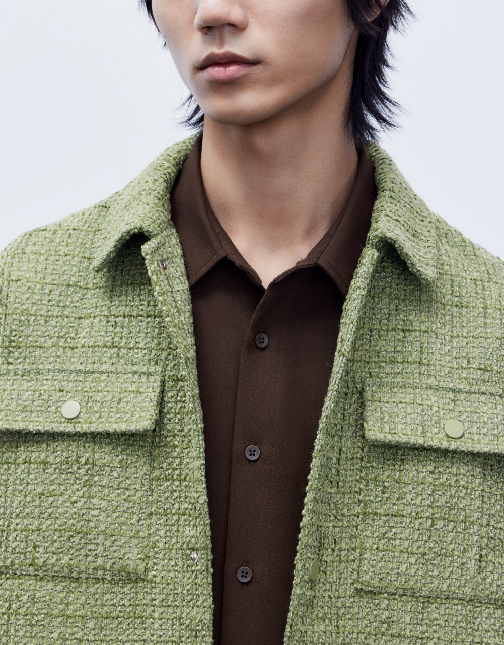 Wool Double Pockets Jacket
