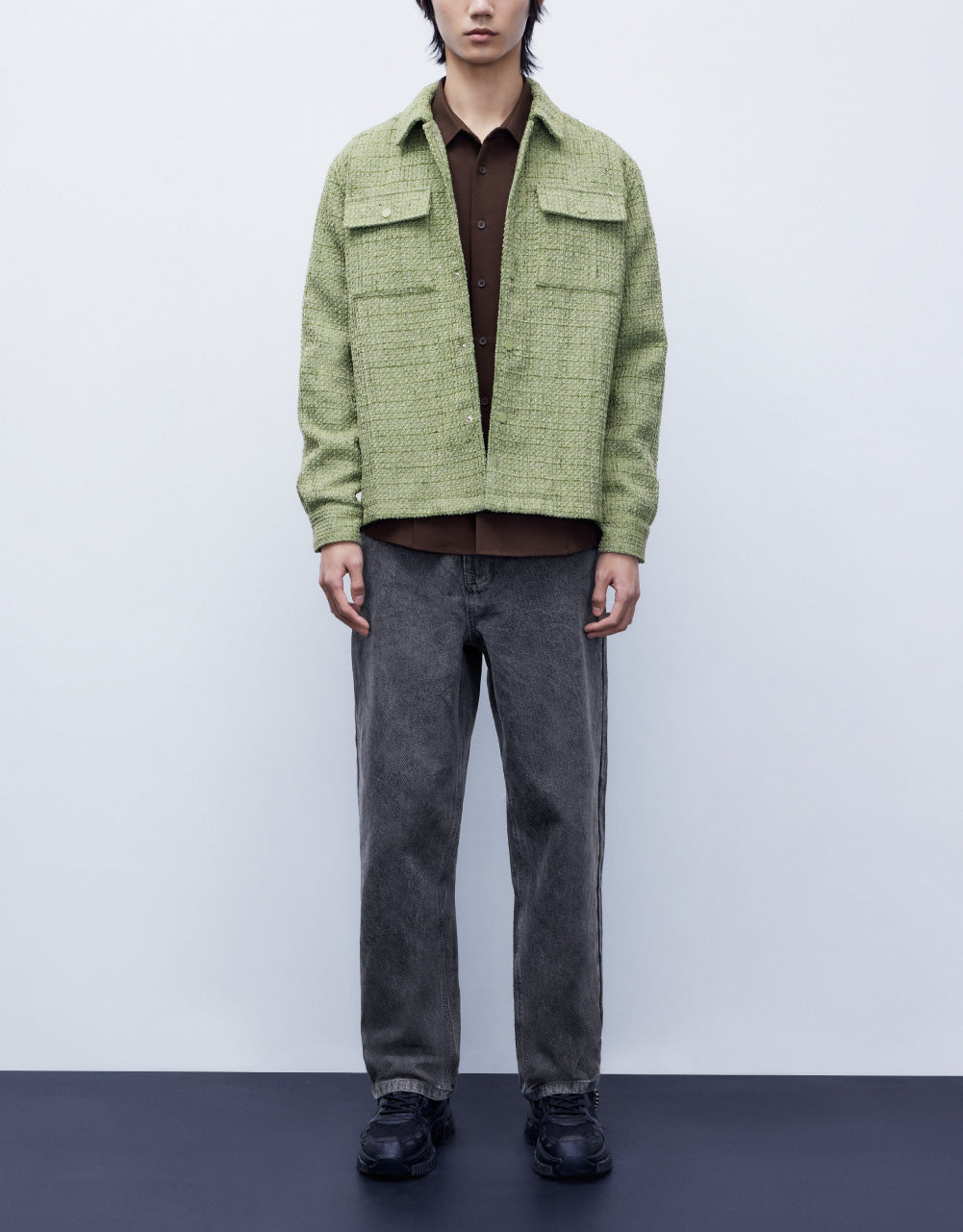 Wool Double Pockets Jacket