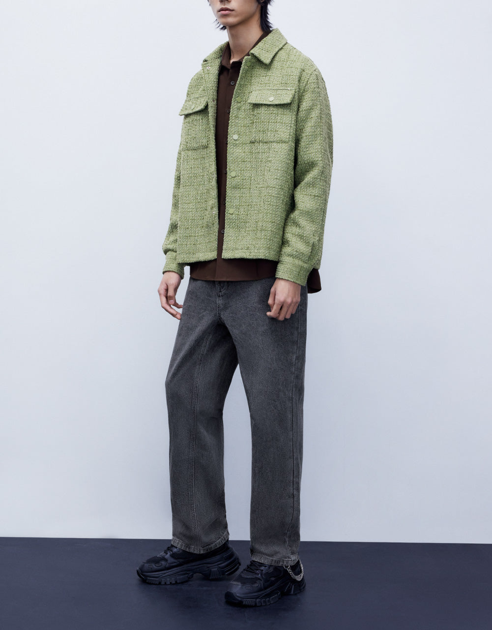 Wool Double Pockets Jacket