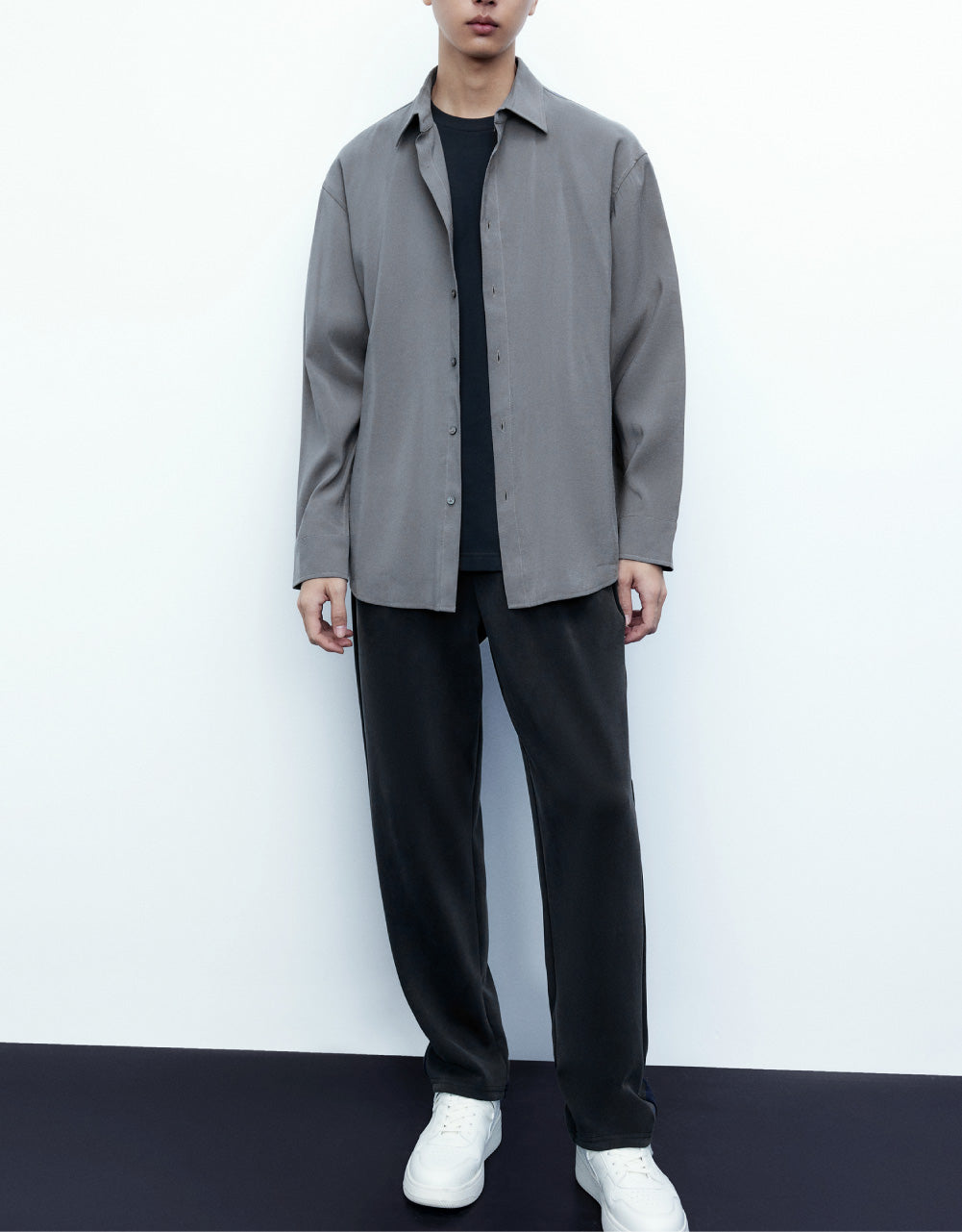 Button Up Loose Shirt