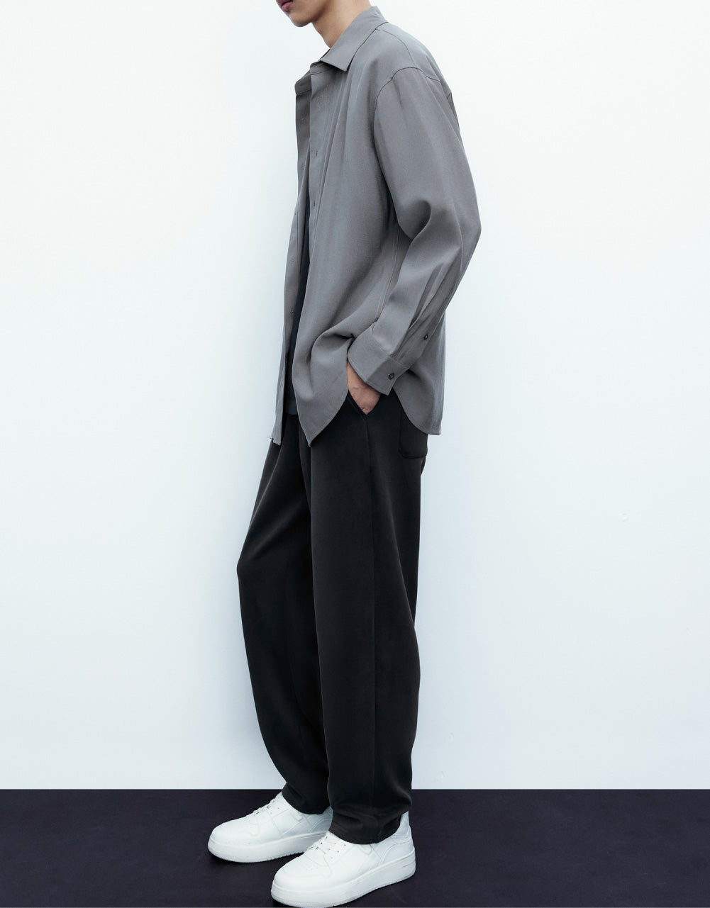 Button Up Loose Shirt