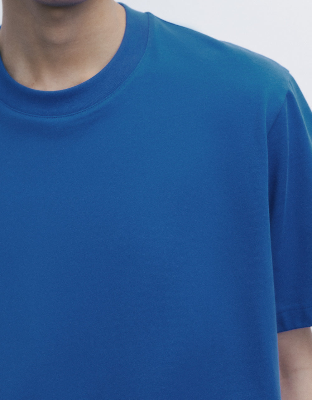 Contrast Neck T-Shirt