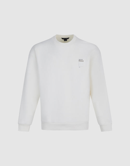 3D Cube Detail Sweatshirt