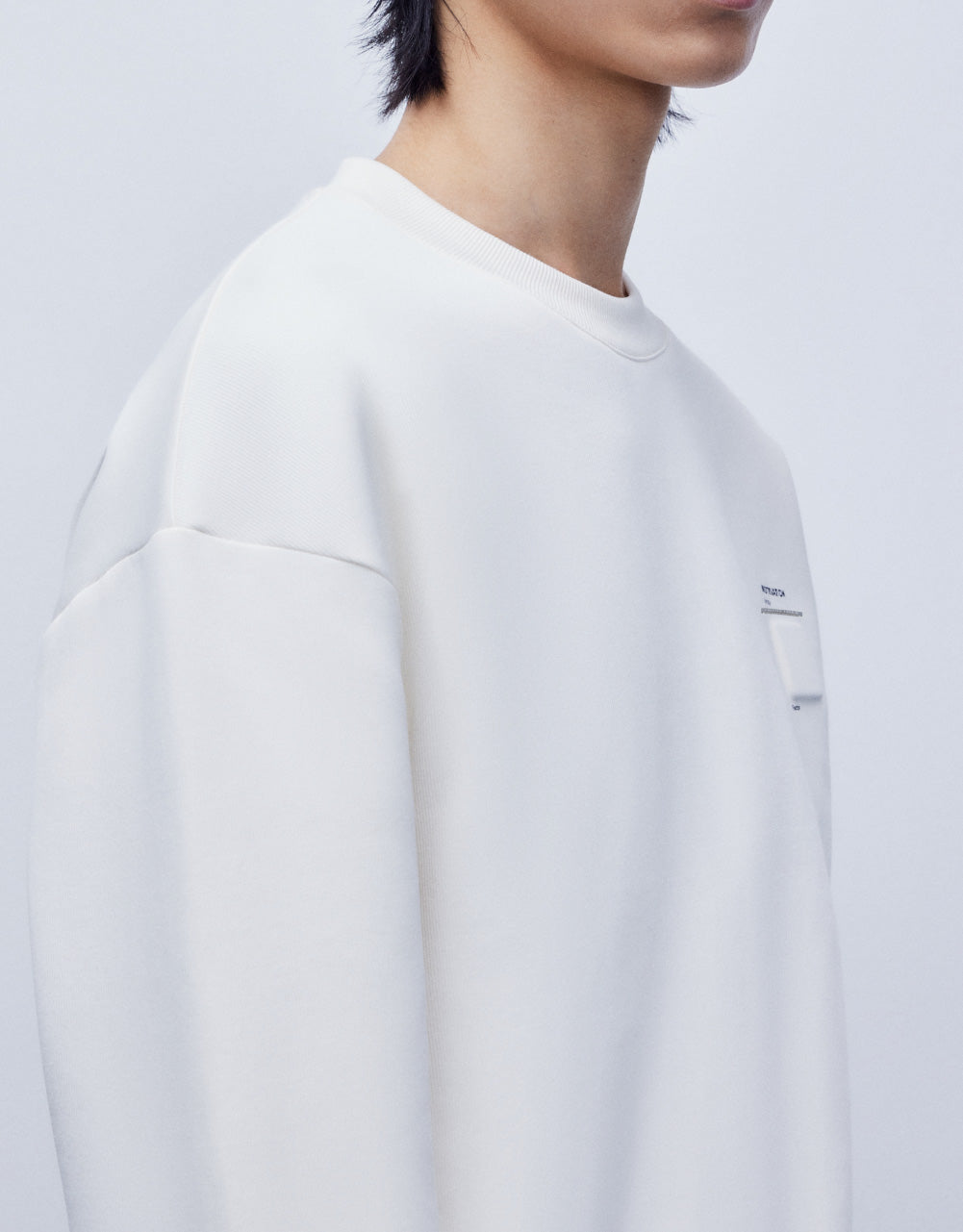 3D Cube Detail Sweatshirt