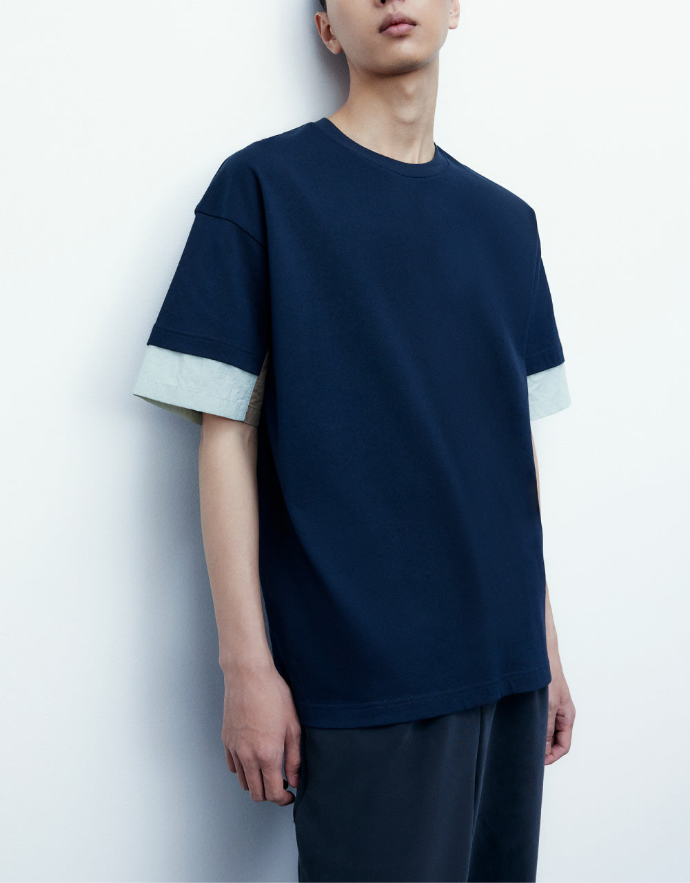 Colorblock Crew Neck T-Shirt