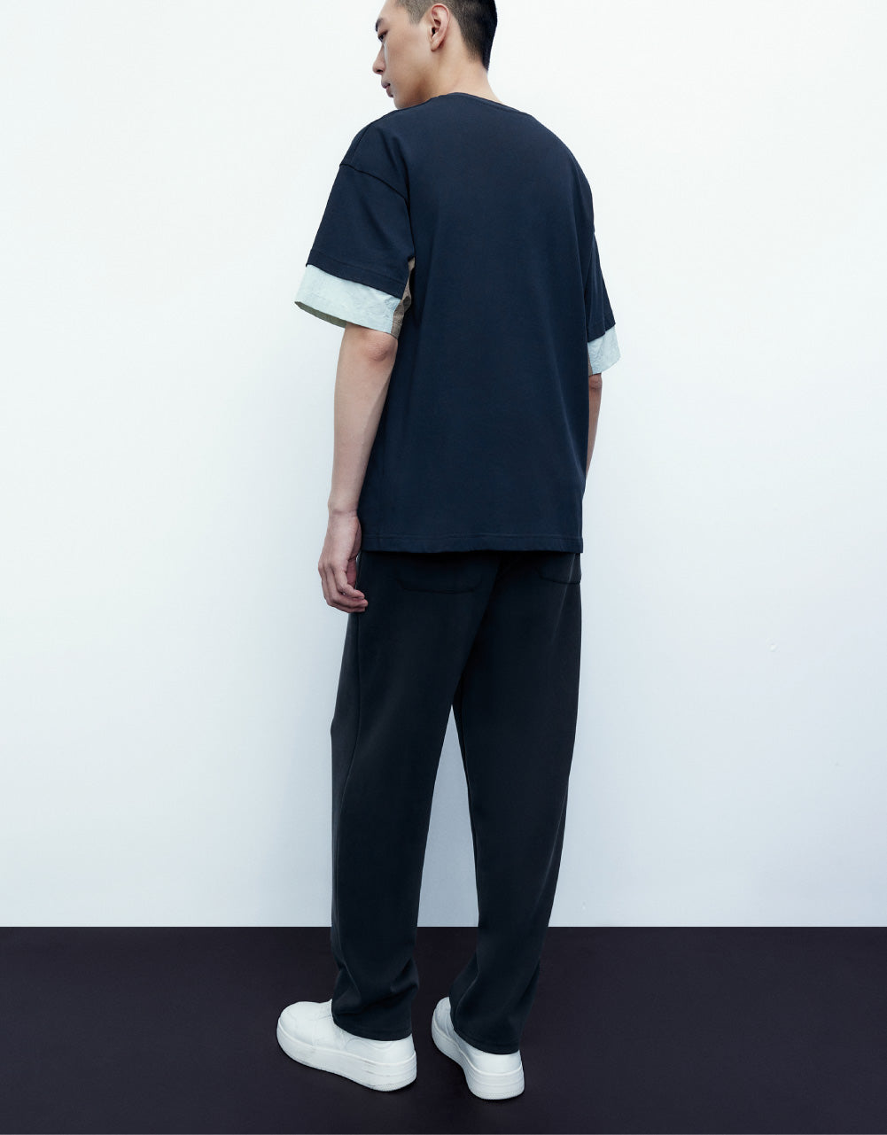 Colorblock Crew Neck T-Shirt