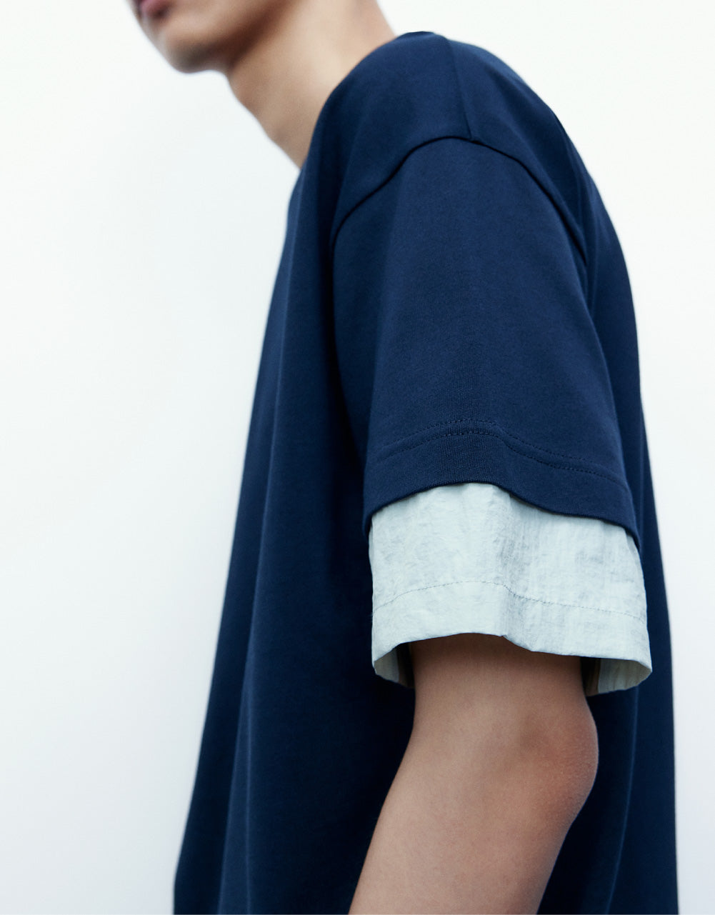 Colorblock Crew Neck T-Shirt