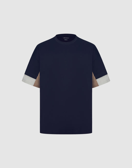 Colorblock Crew Neck T-Shirt