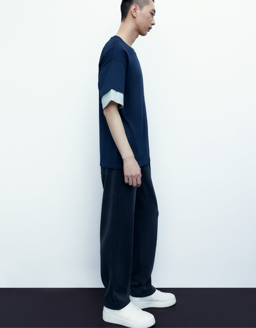 Colorblock Crew Neck T-Shirt