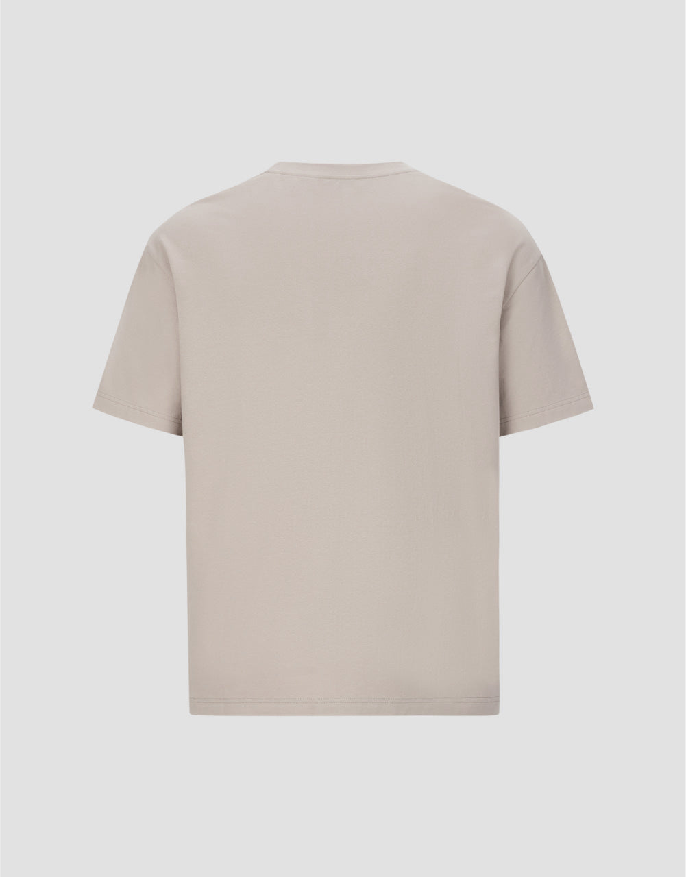 Letter Detail Crew Neck T-Shirt