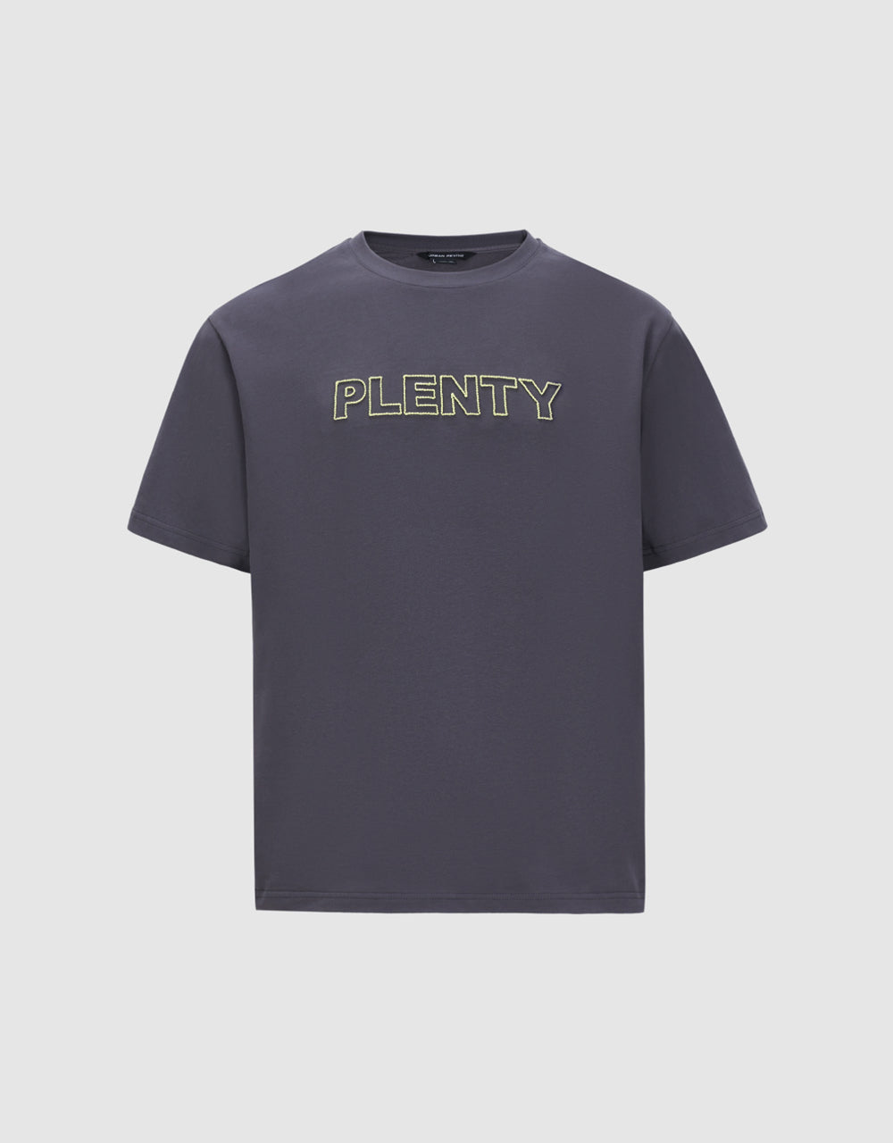 Letter Printed Crew Neck T-Shirt