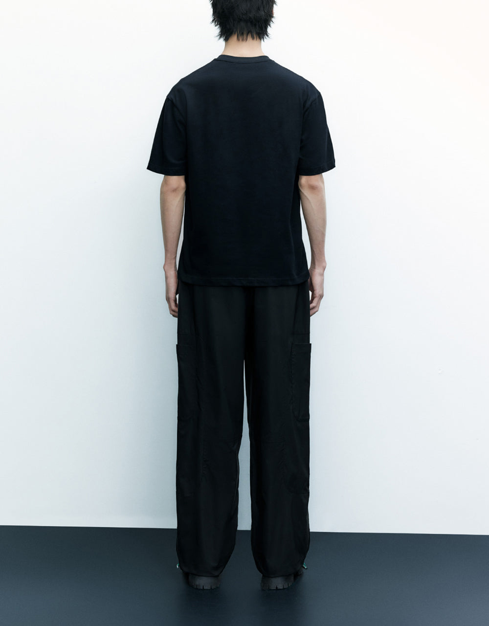 Letter Printed Crew Neck T-Shirt