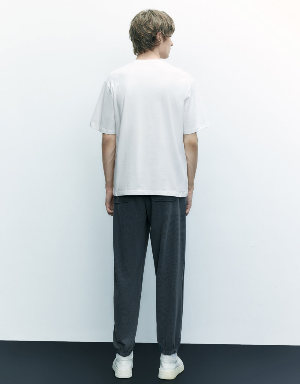 Letter Printed Crew Neck T-Shirt