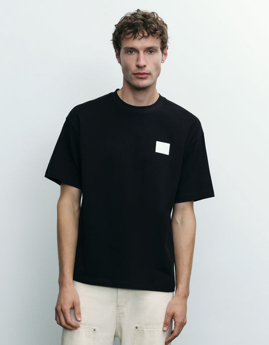 Crew Neck Knitted T-Shirt