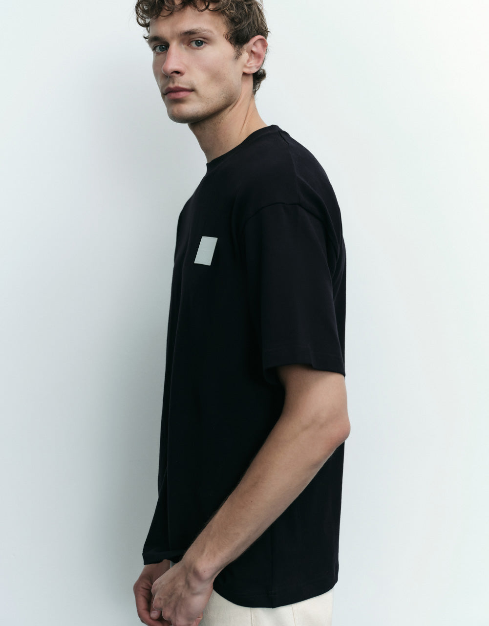 Crew Neck Knitted T-Shirt