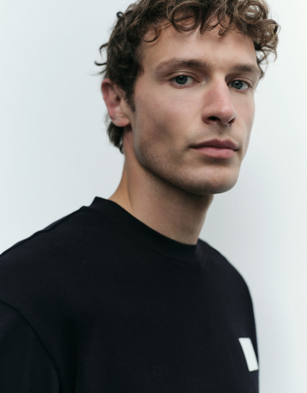 Crew Neck Knitted T-Shirt