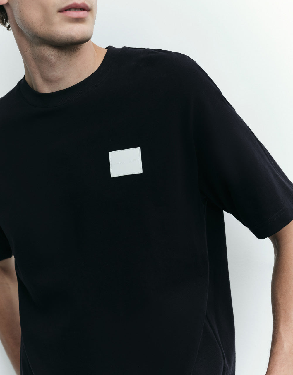 Crew Neck Knitted T-Shirt