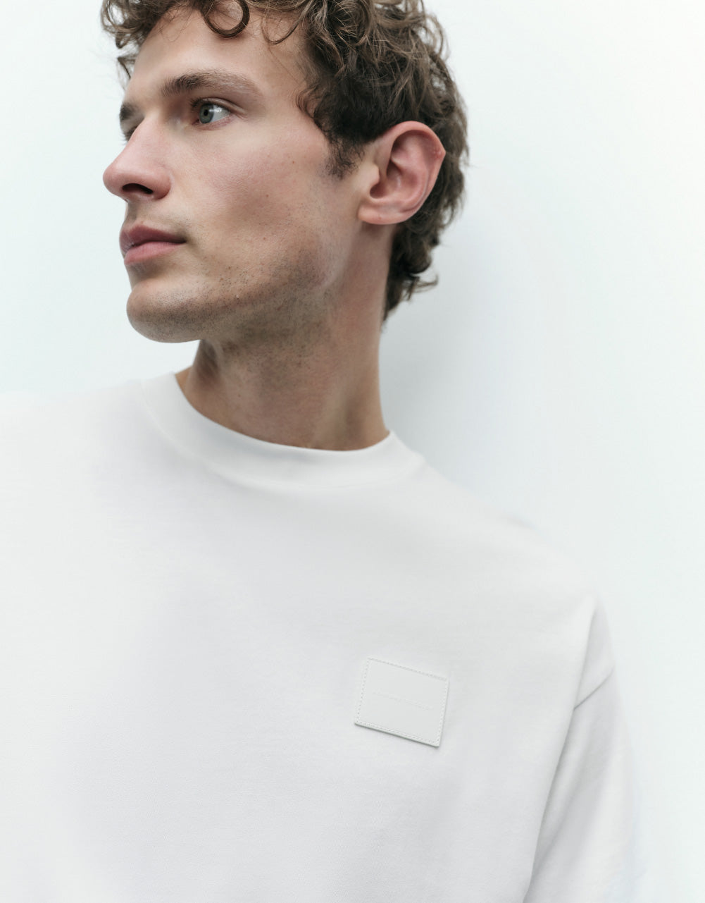 Crew Neck Knitted T-Shirt