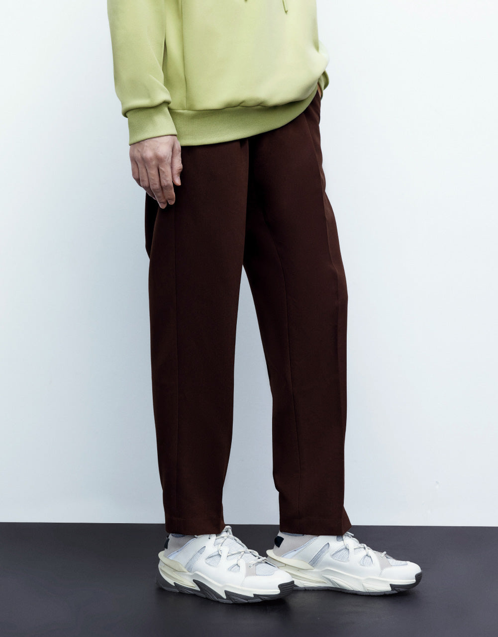 Loose Fit Straight Trousers