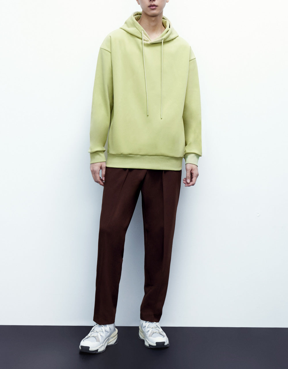Loose Fit Straight Trousers