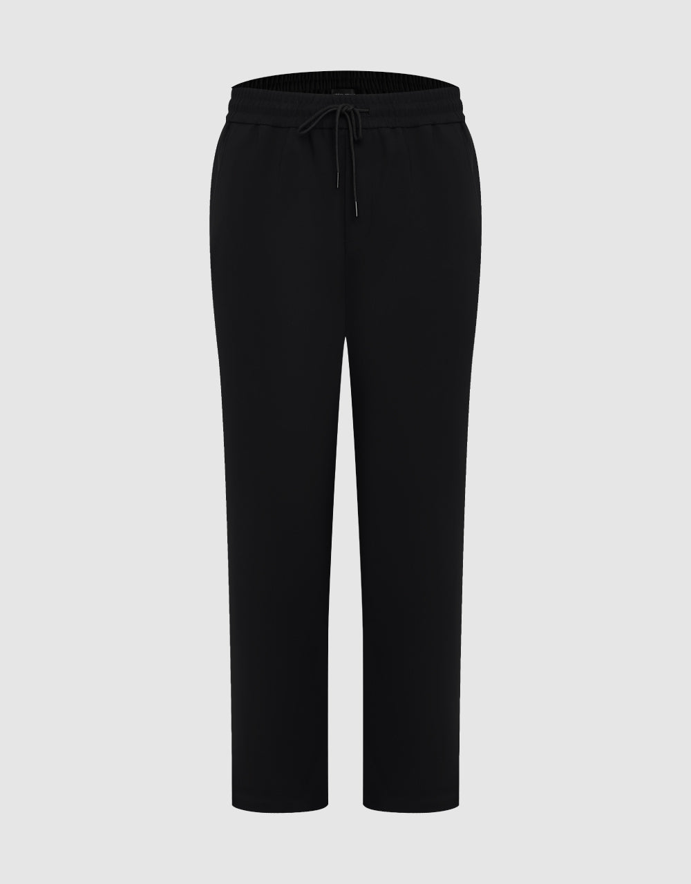 Drawstring Waist Straight Pants