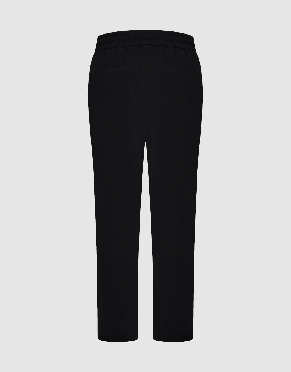 Drawstring Waist Straight Pants