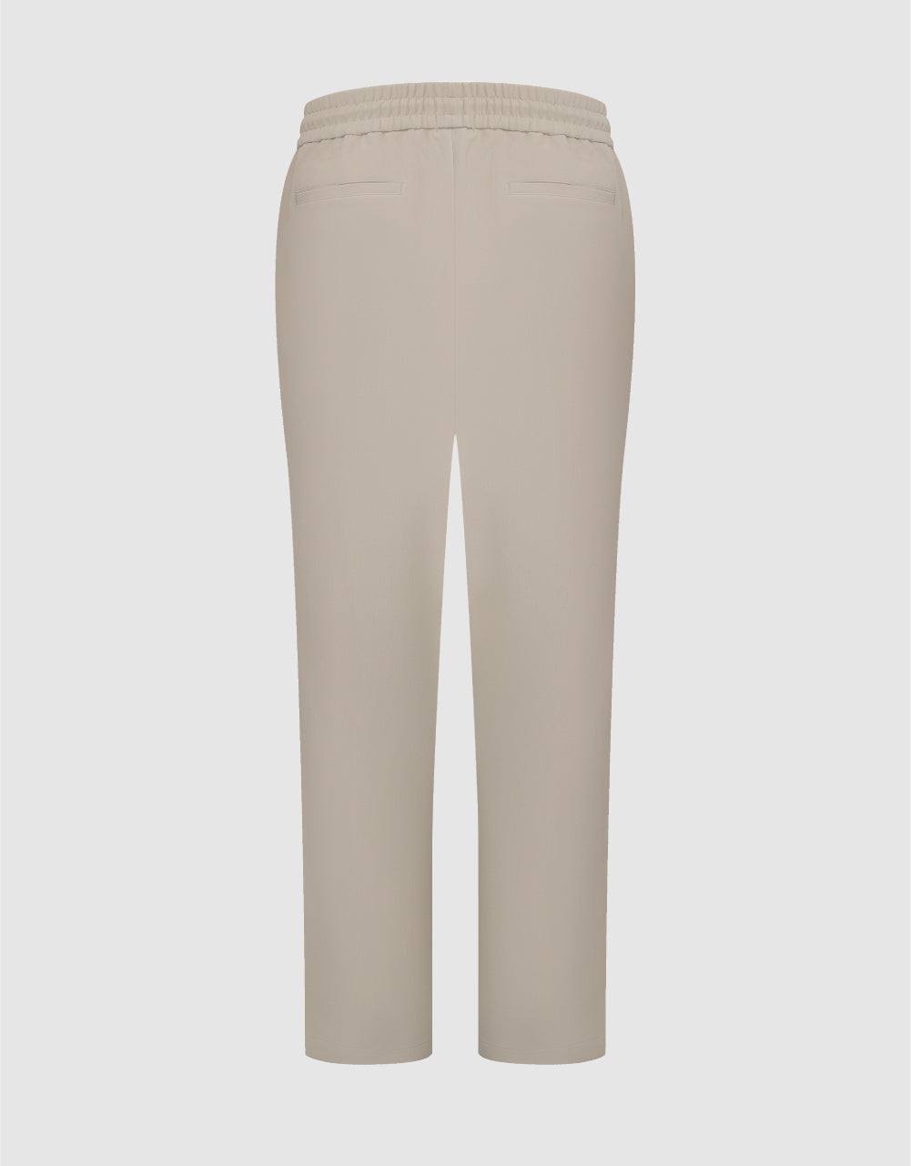 Drawstring Waist Straight Pants