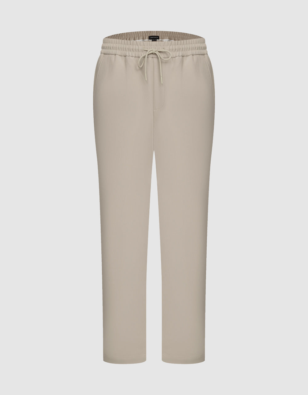 Drawstring Waist Straight Pants