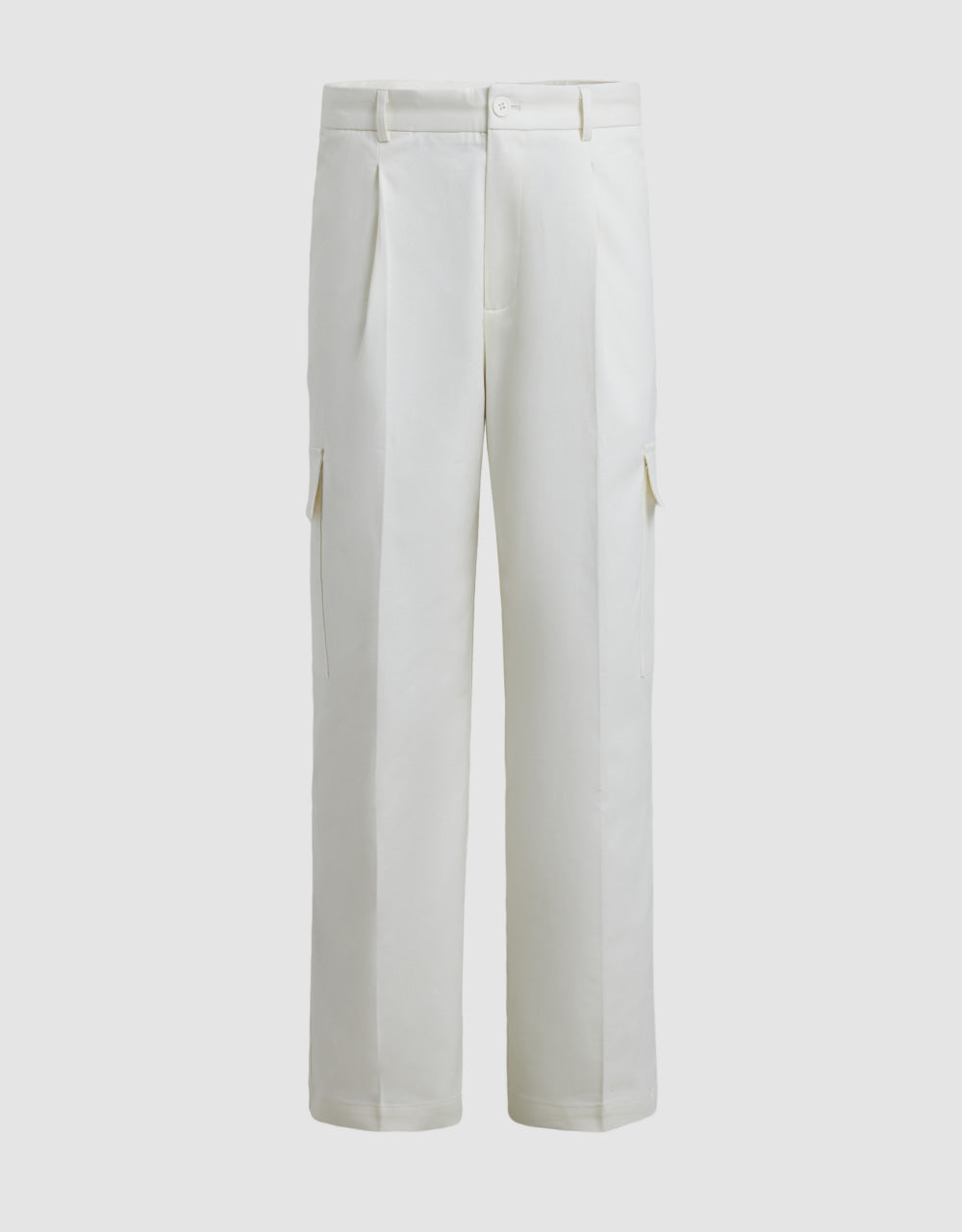 Oversized Straight Pants With Pockets