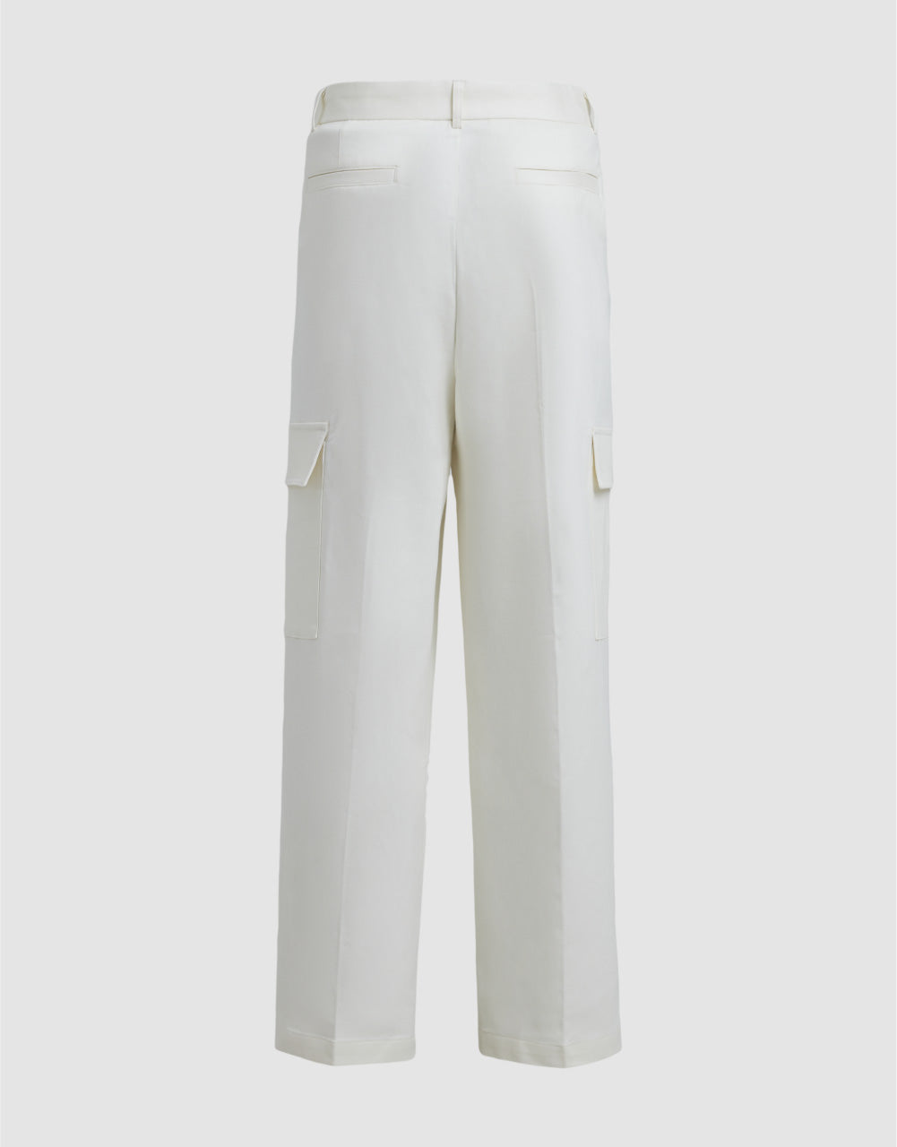 Oversized Straight Pants With Pockets