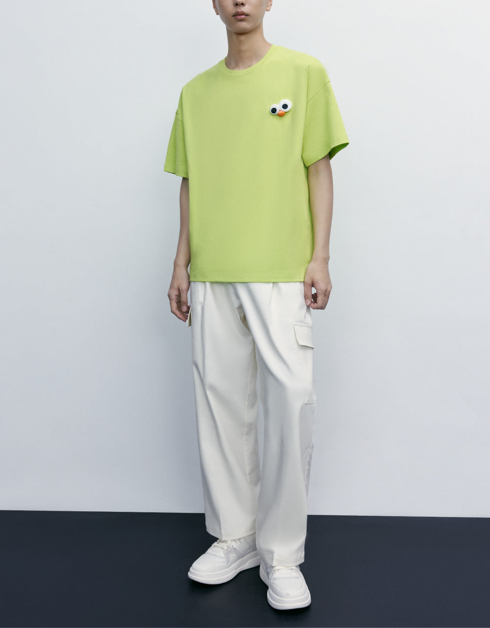 Oversized Straight Pants With Pockets