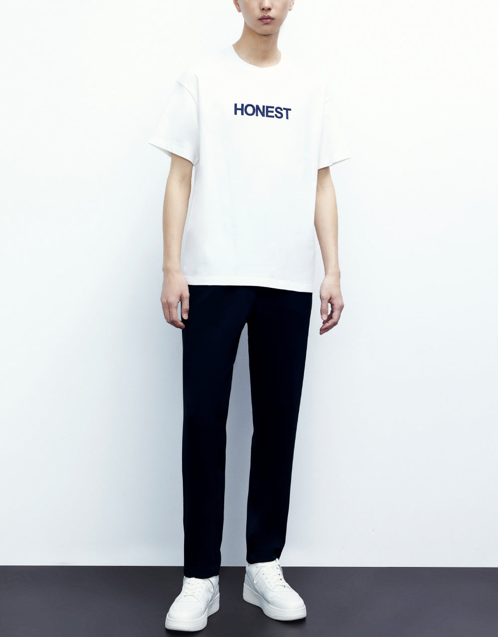 Drawstring Waist Knitted Pants