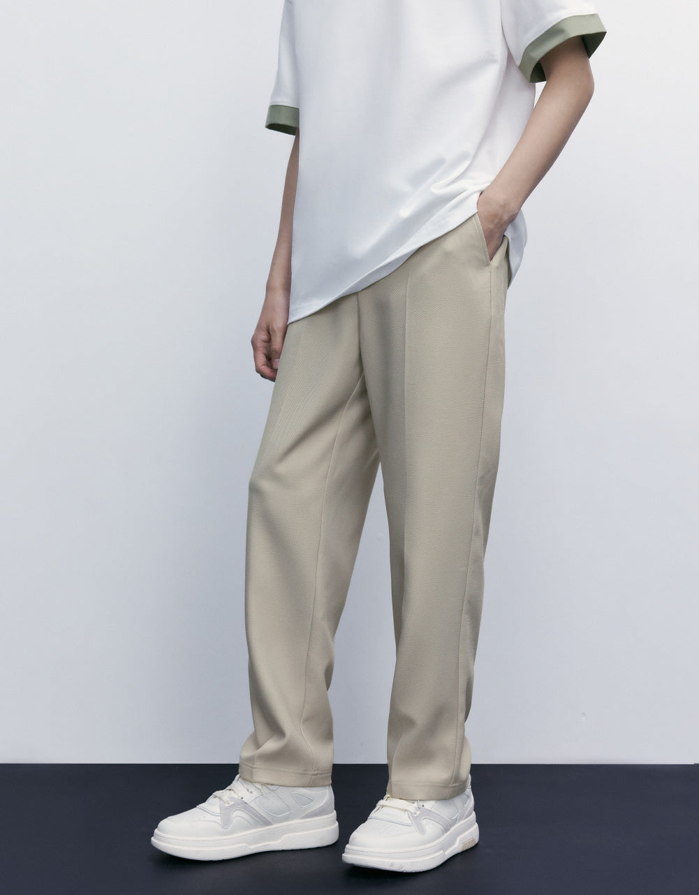 Regular Straight Pants